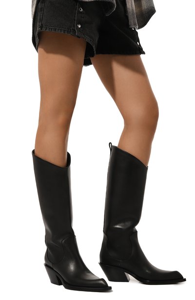 Кожаные казаки clotilde MATTIA CAPEZZANI, арт. W402/VITELL0, фото 3