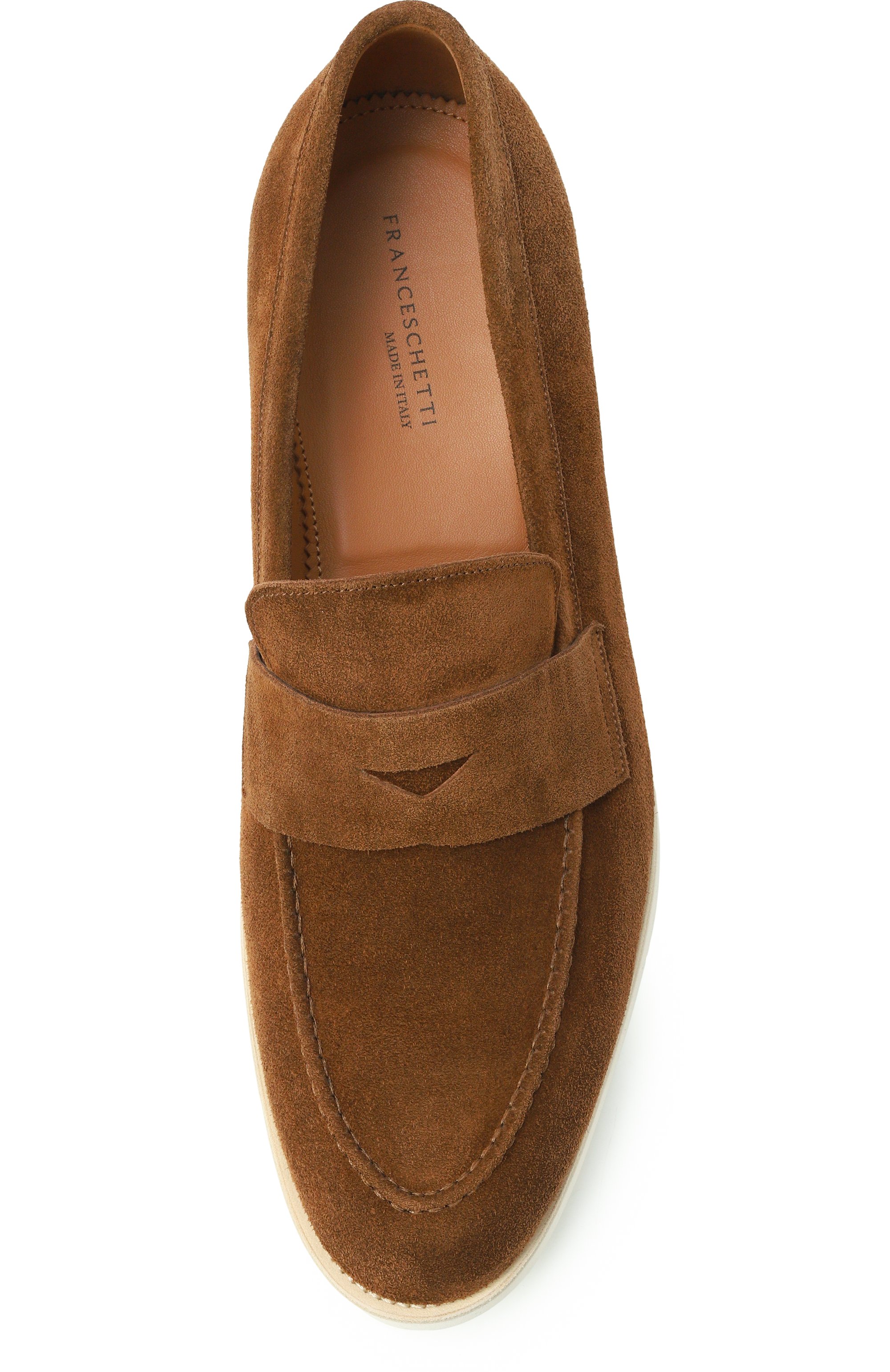 Замшевые пенни-лоферы FRANCESCHETTI, арт. 0724007/CAM0SCI0, фото 5