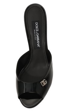 Женские кожаные мюли keira 60 DOLCE & GABBANA черного цвета, арт. CR1642/AP622 | Фото 6 (Подошва: Плоская; Драгоценные камни: Проставлено; Материал внутренний: Натуральная кожа; Материал сплава: Проставлено; Каблук высота: Средний; Каблук тип: Шпилька; Материал внешний: Натуральная кожа)