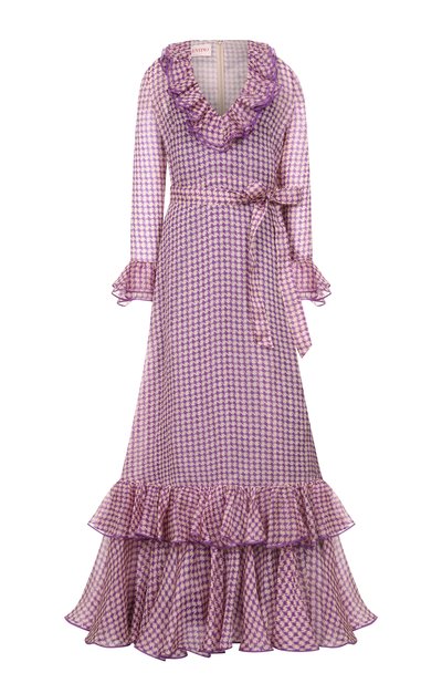 Женское шелковое платье VALENTINO, арт. 6B3VDKR695L