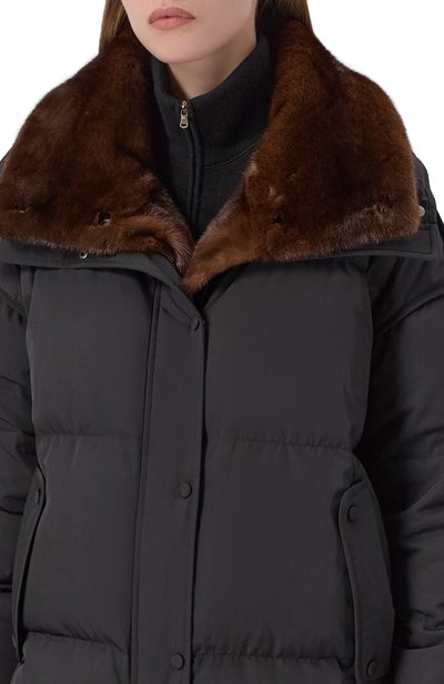 Пуховик с отделкой из норки YVES SALOMON, арт. M05080/A22X, фото 5