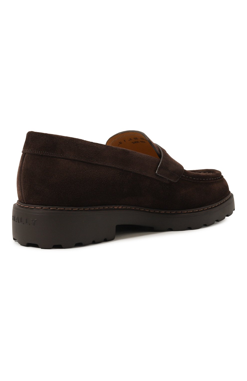 Замшевые лоферы gyles BALLY, арт. MSF0E5/SU009, фото 5