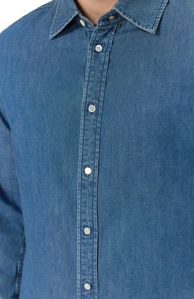 Джинсовая рубашка 12 STOREEZ, арт. 131930, фото 5