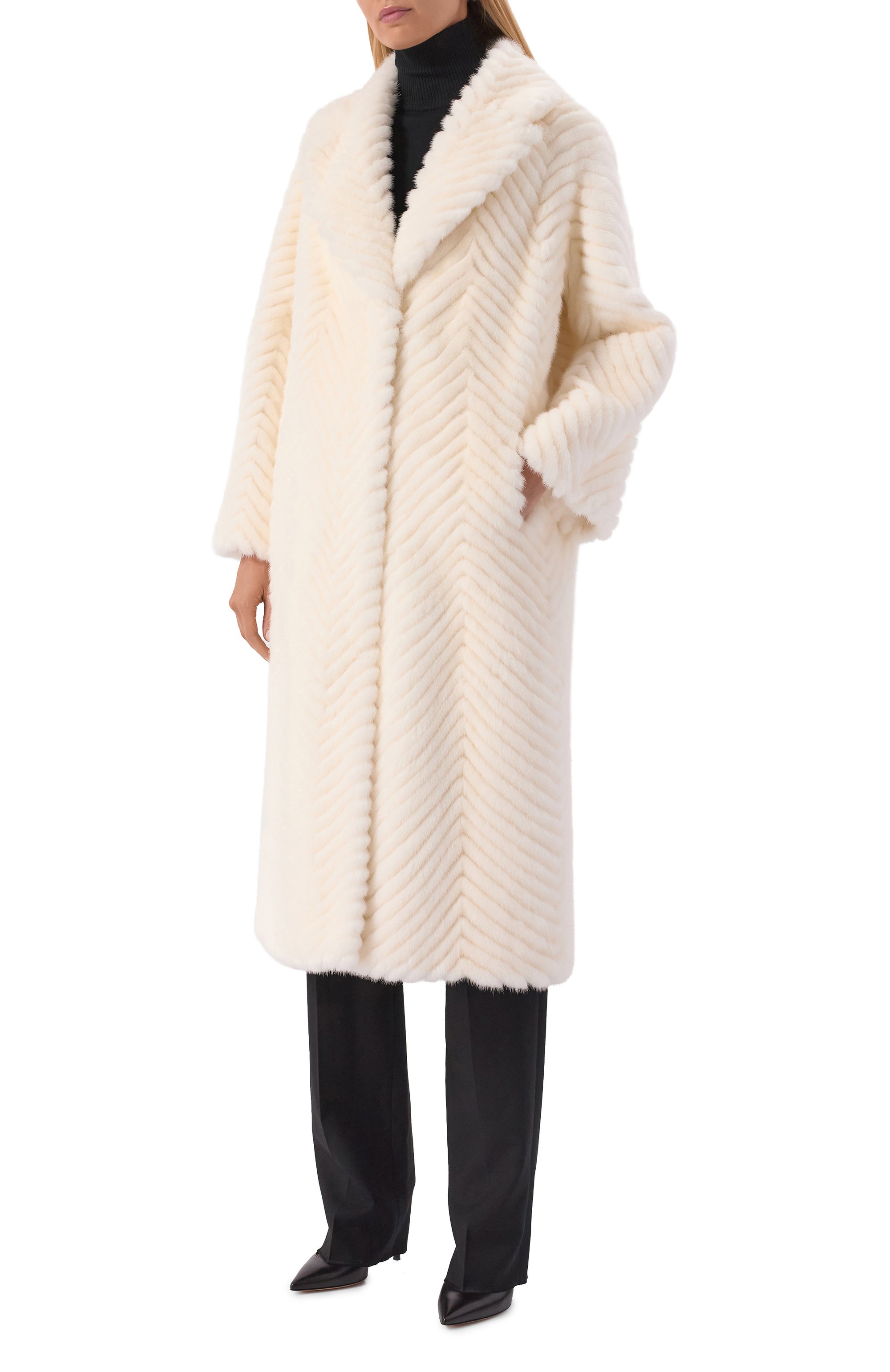 Шуба из норки GIULIA GURMAN, арт. 5547W, фото 3