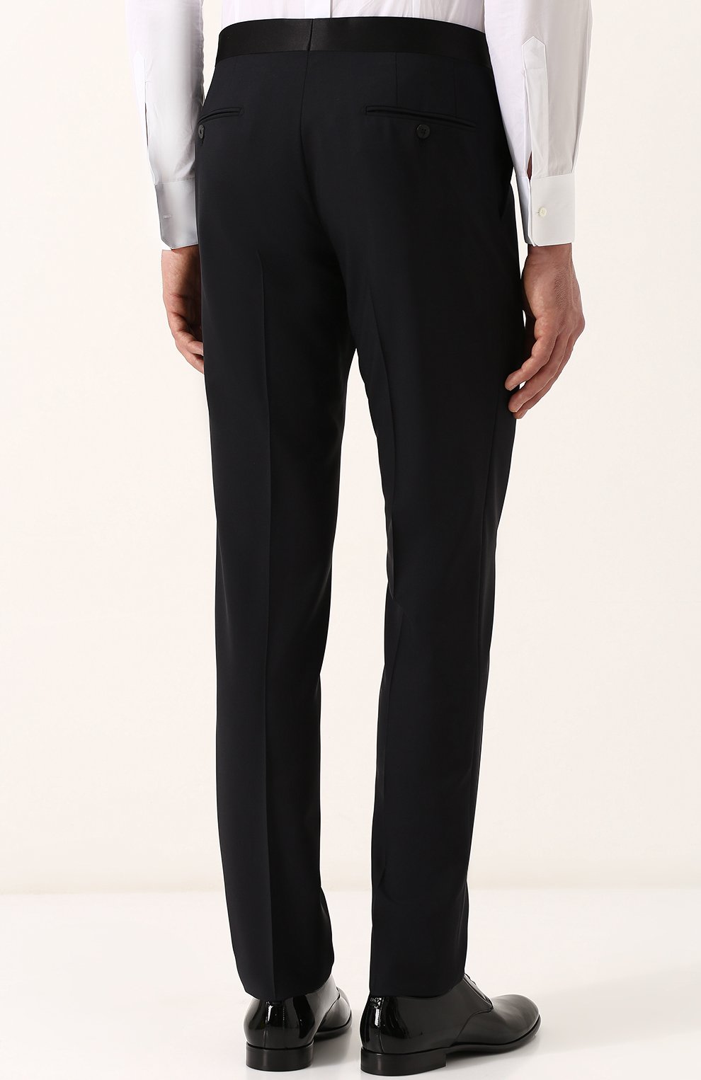 Шерстяной приталенный смокинг LANVIN, арт. RMSU0010-M00600ALS, фото 5