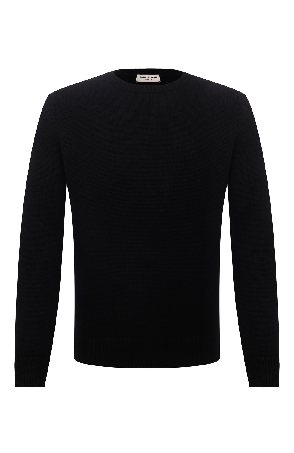 Кашемировый свитер SAINT LAURENT черного цвета по цене 103500 руб., арт. 603087/YALJ2, фото 1 Кашемировый свитер SAINT LAURENT, арт. 603087/YALJ2, фото 1