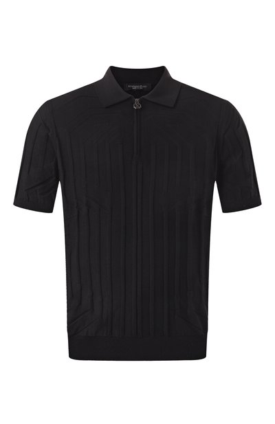 Мужская поло из хлопка и шелка STEFANO RICCI, арт. K818089P31/F25171