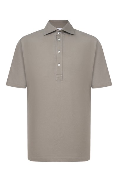 Мужское хлопковое поло BRUNELLO CUCINELLI, арт. M0B133915