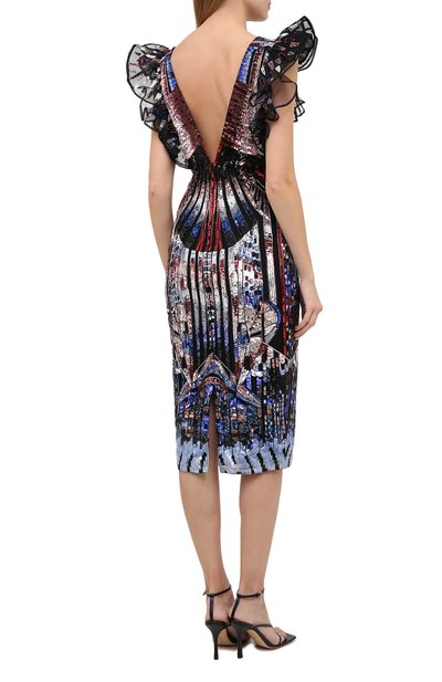 Платье с  пайетками ZUHAIR MURAD, арт. DRP20022/EML0001, фото 4