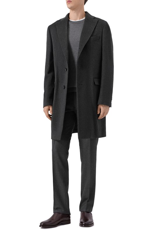 Шерстяные брюки Berwich SC/1 ALC/MZ1854X Серый  SC/1 ALC/MZ1854X Фото 2