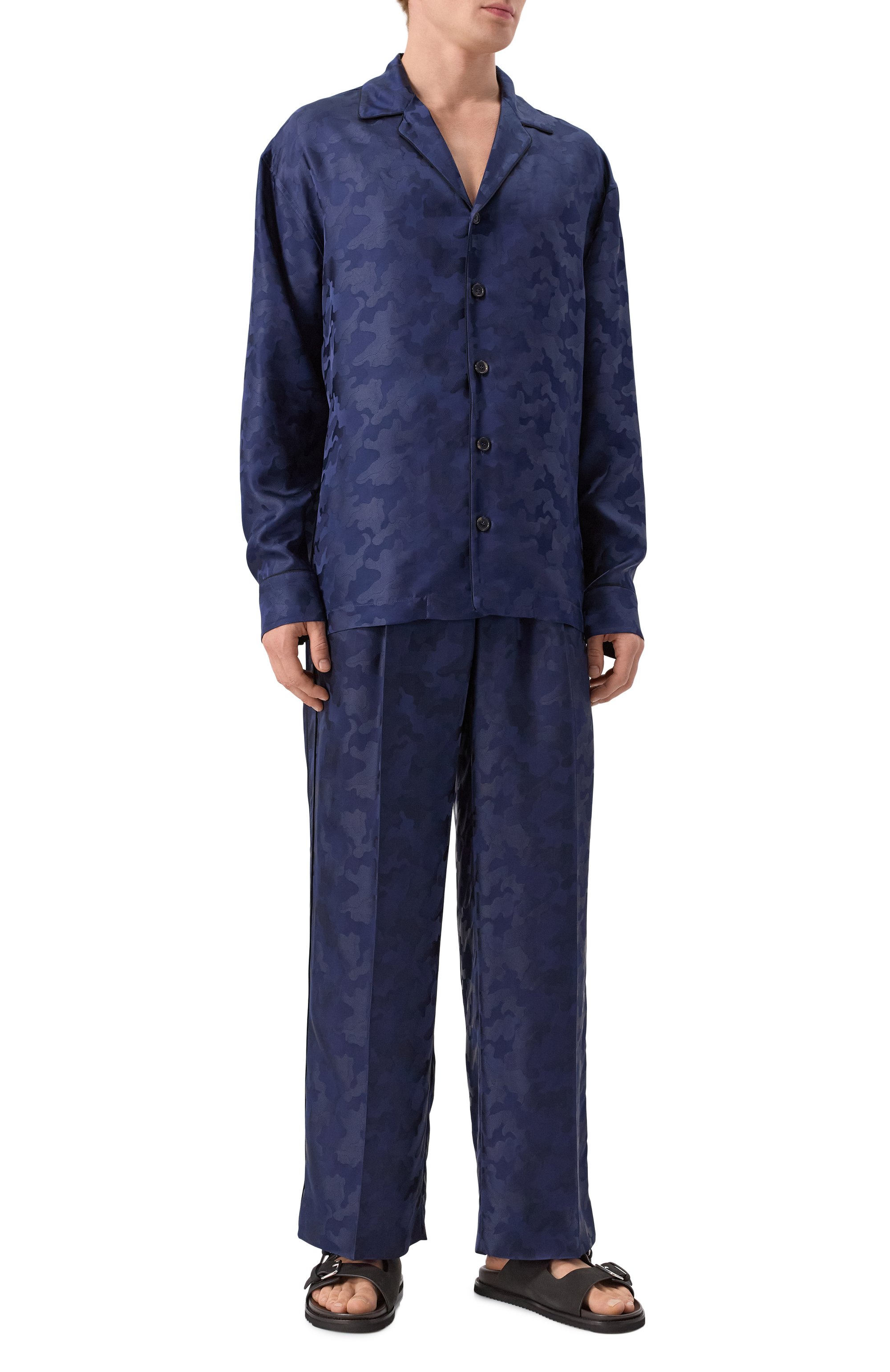 Шлепанцы из нубука CORNELIANI, арт. 25TM86-2520920, фото 2