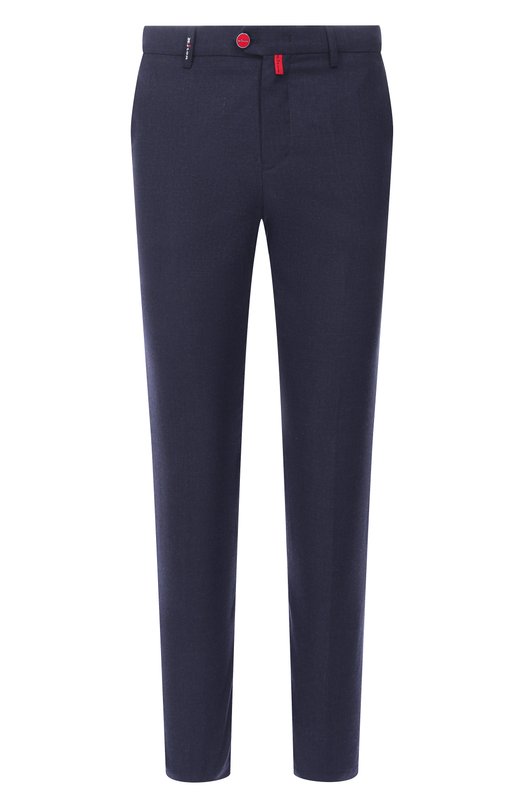 Кашемировые брюки Kiton UFPPERK0130H05 Синий UFPPERK0130H05