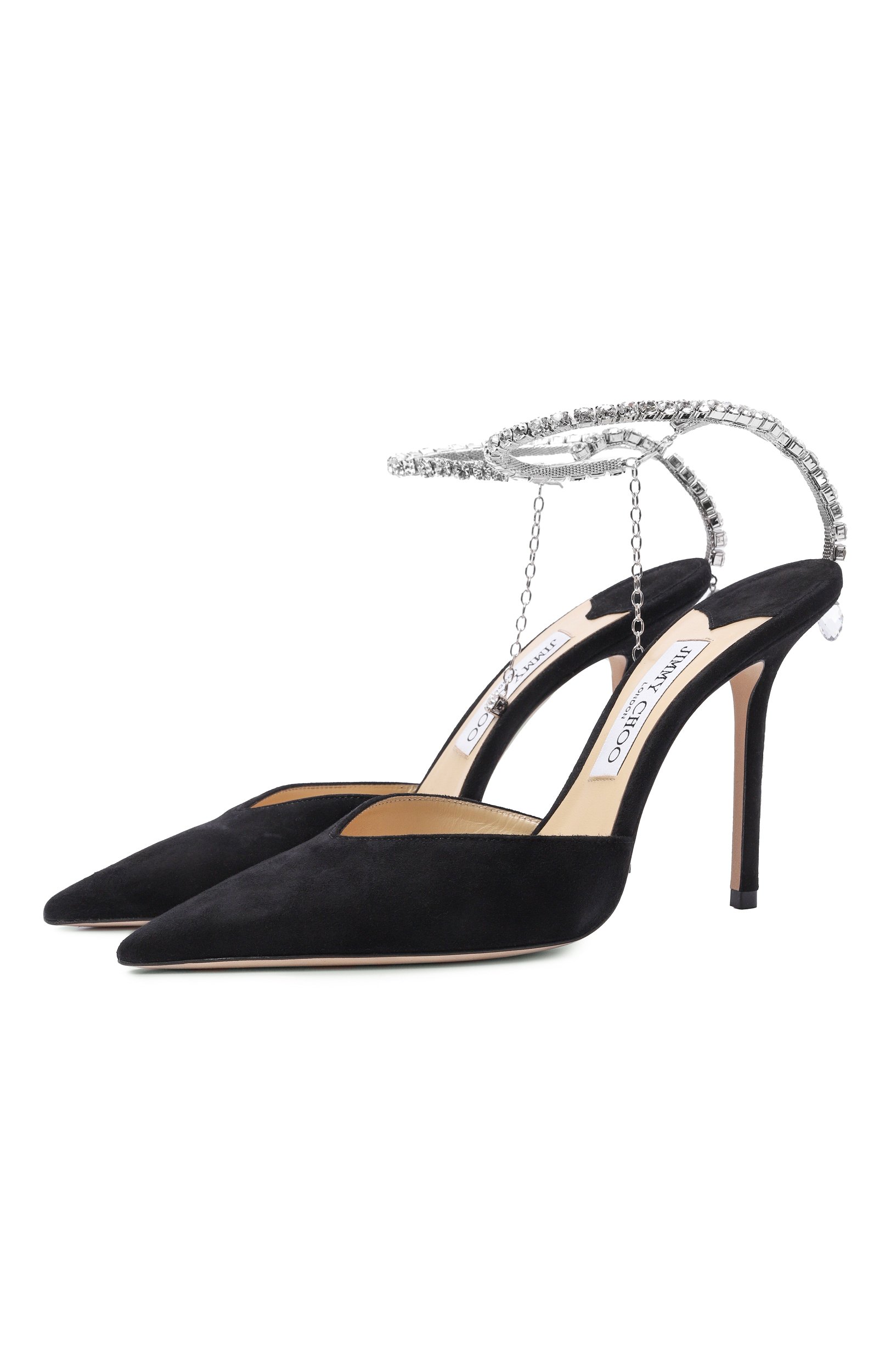 Замшевые туфли saeda 100 JIMMY CHOO, арт. SAEDA100EWA, фото 1