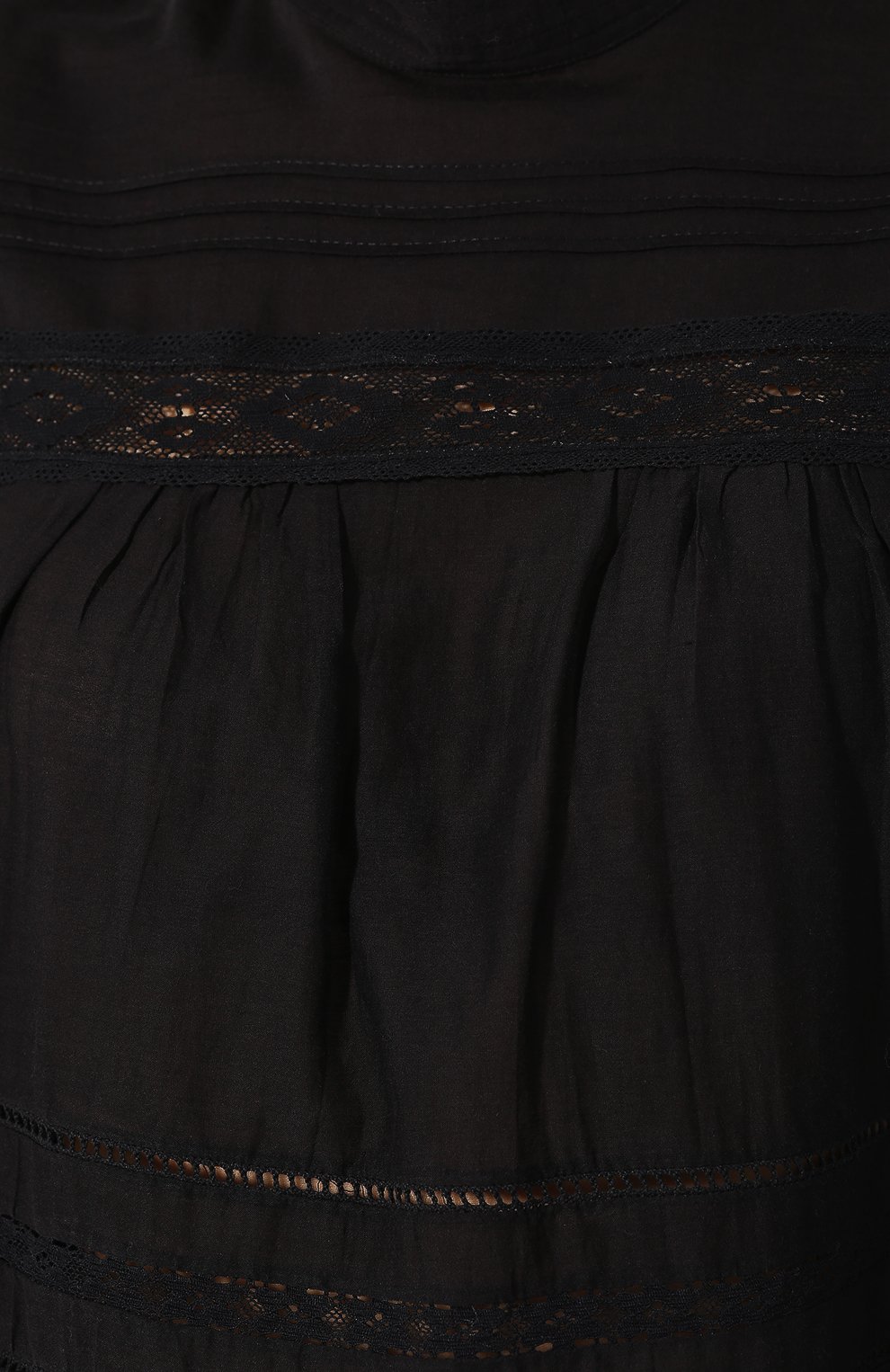 Хлопковая блузка ZADIG AND VOLTAIRE черного цвета по цене 24800 руб., арт. SHCA3502F, фото 5 Хлопковая блузка ZADIG AND VOLTAIRE, арт. SHCA3502F, фото 5