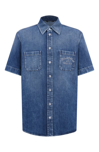 Мужская джинсовая рубашка DOLCE & GABBANA, арт. G5MQ8Z/G8MK5