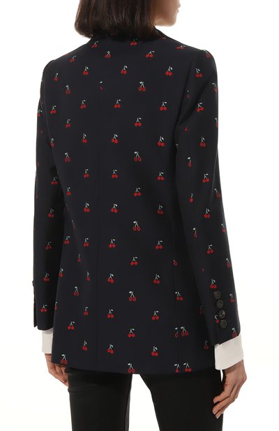 Жакет из хлопка и шерсти GUCCI, арт. 577307 ZABMY, фото 4