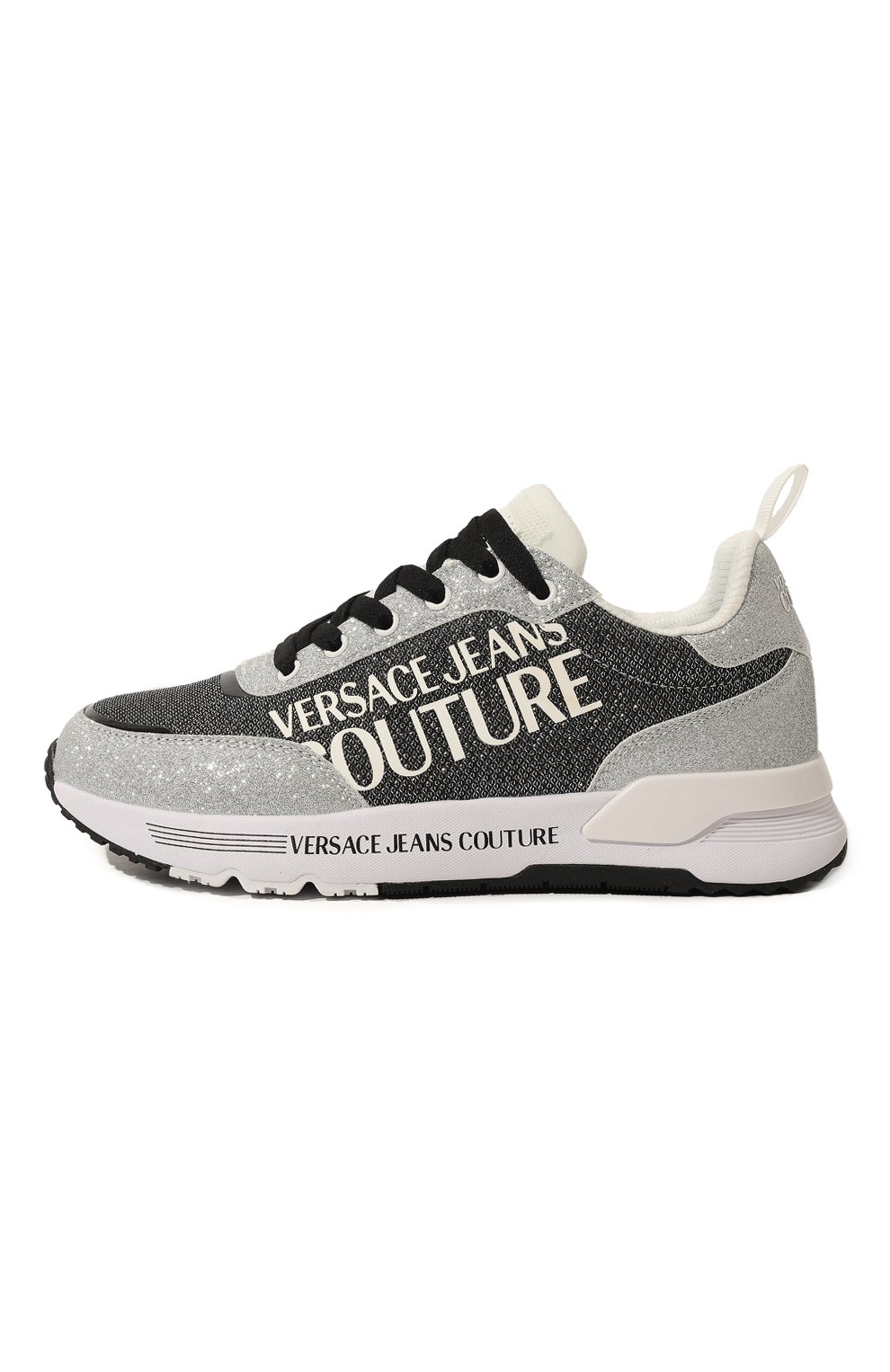 Комбинированные кроссовки VERSACE JEANS COUTURE, арт. 74VA3SA3/ZS648, фото 4