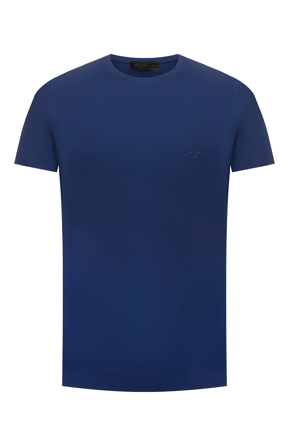 Хлопковая футболка PRADA, арт. UJM564-1UOR-F0AIN-092, фото 1