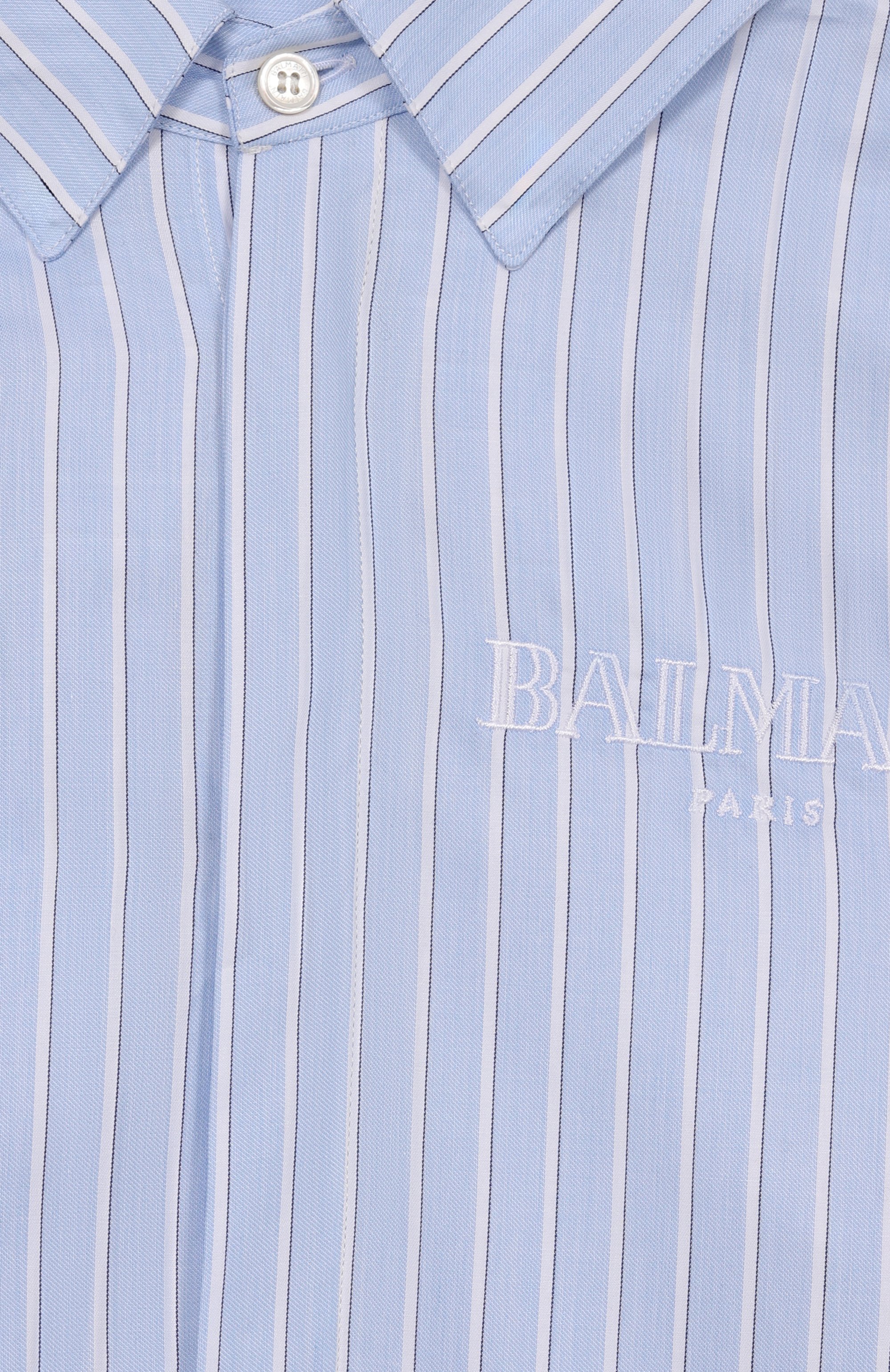 Хлопковая рубашка BALMAIN, арт. BX5P50, фото 3