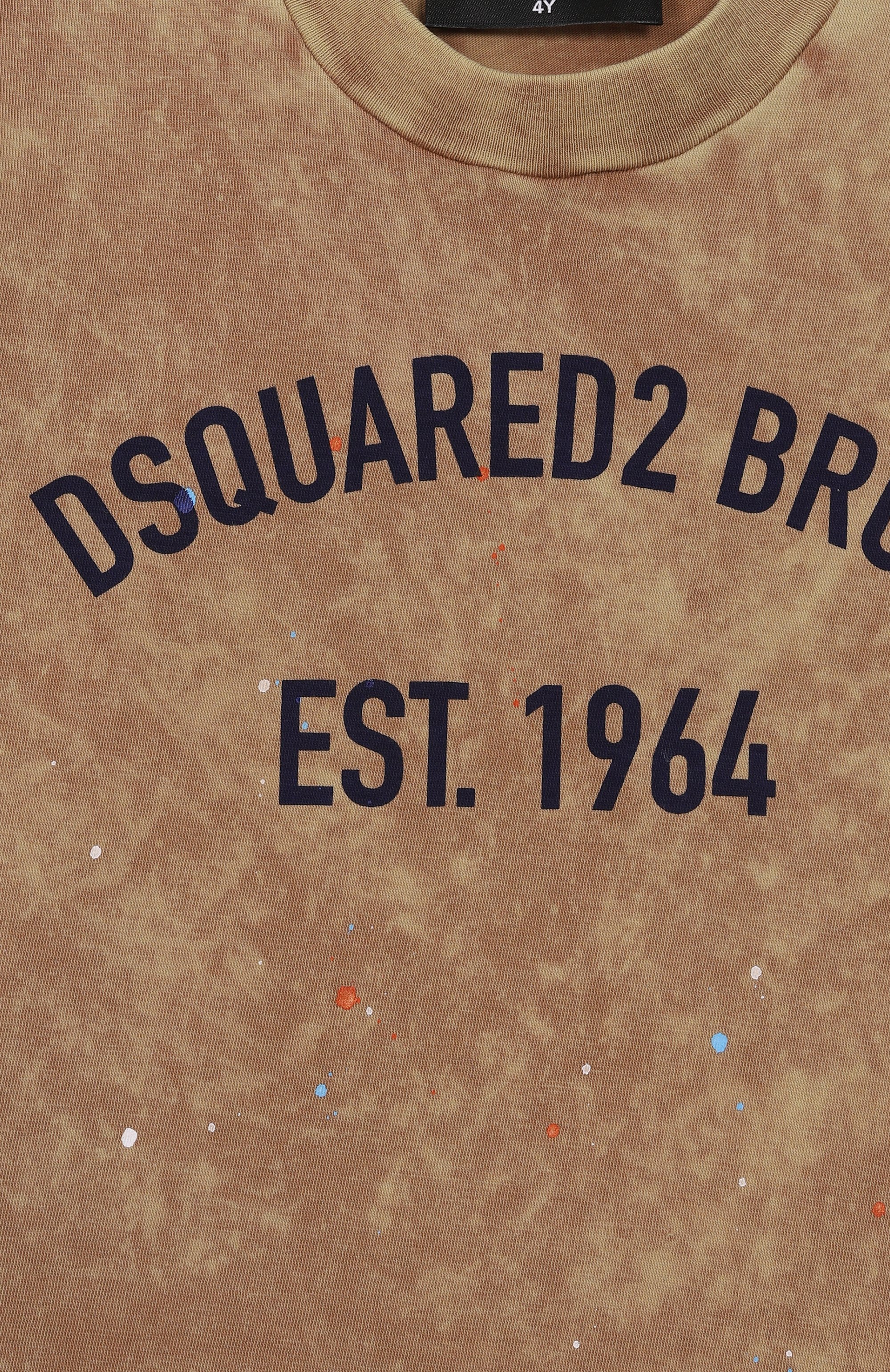Хлопковая футболка DSQUARED2, арт. DQ3170/D0AG8, фото 3