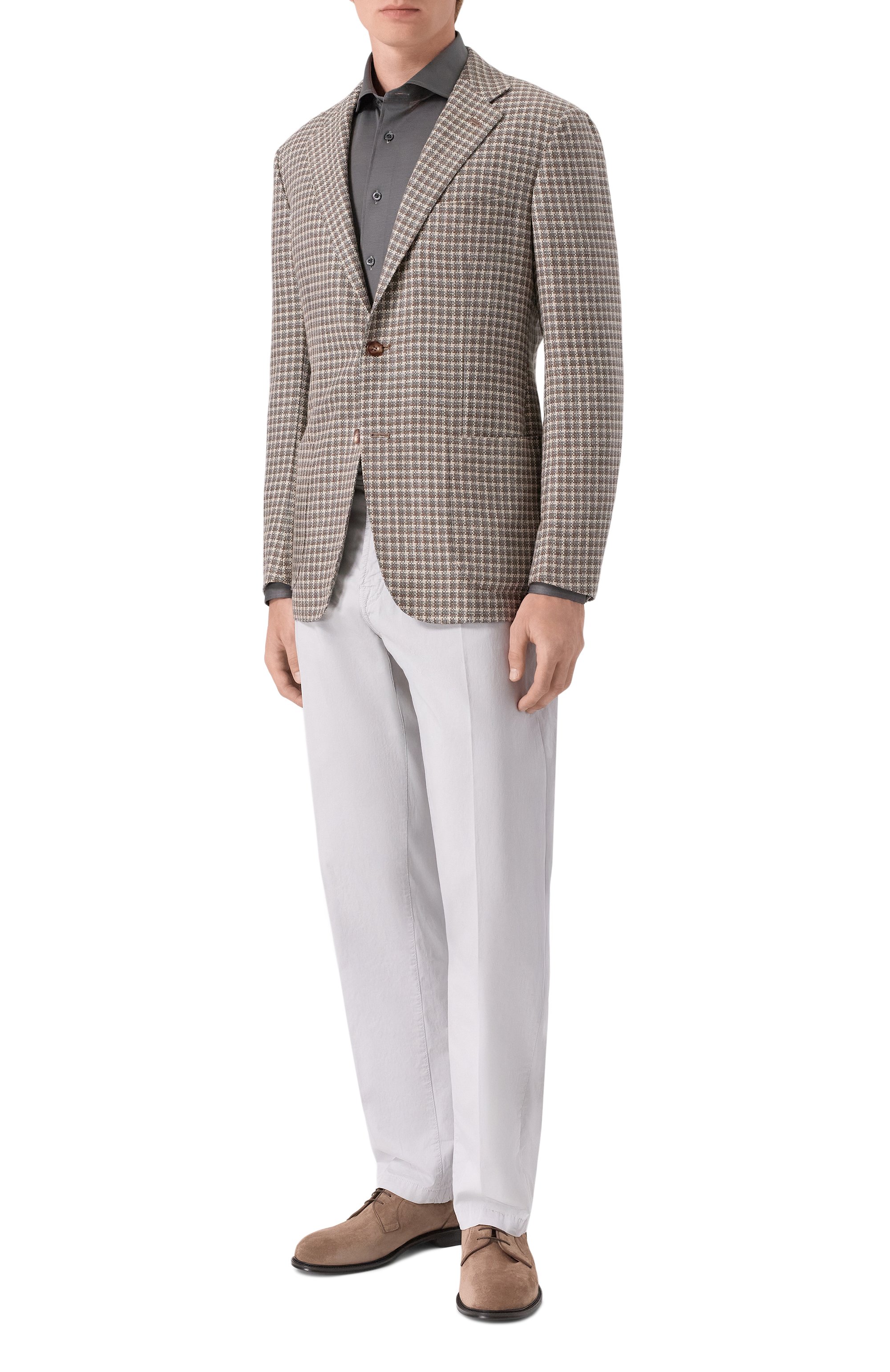 Замшевые дерби KITON, арт. USSA262N0010803, фото 2