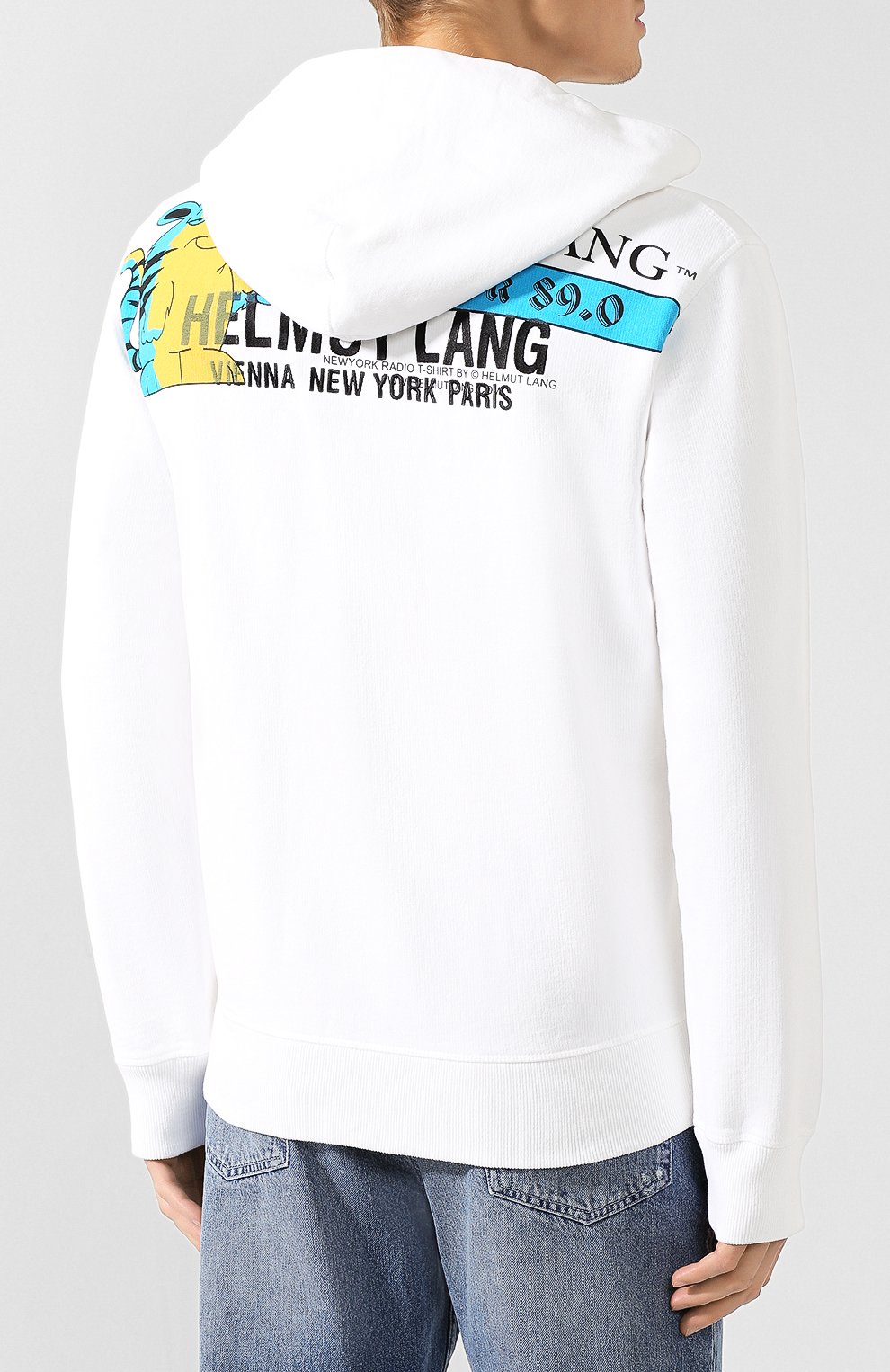 Хлопковое худи HELMUT LANG, арт. J07DM505, фото 4