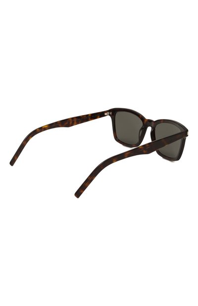 Солнцезащитные очки SAINT LAURENT темно-коричневого цвета по цене 32150 руб., арт. SL 283 SLIM, фото 4 Солнцезащитные очки SAINT LAURENT, арт. SL 283 SLIM, фото 4