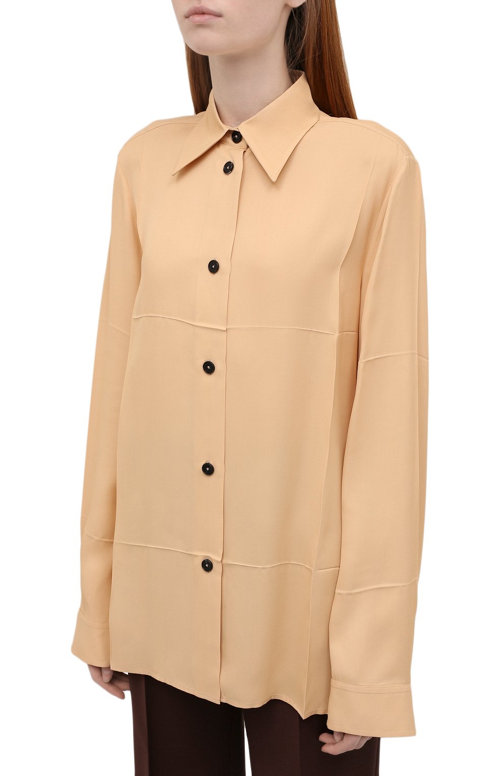 Рубашка из вискозы JIL SANDER, арт. JSWT605306-WT381500, фото 3