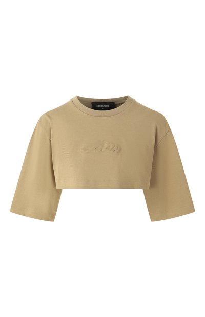 Женская хлопковая футболка DSQUARED2, арт. S80GC0082/D20033