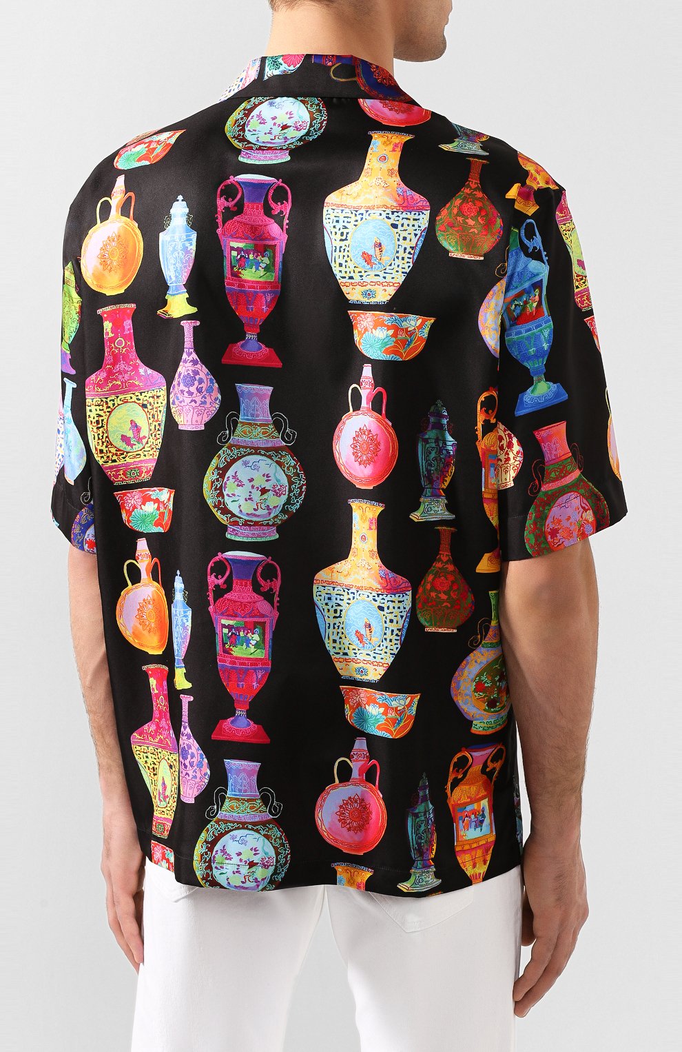 Рубашка VERSACE разноцветного цвета по цене 105500 руб., арт. A85919/A233880, фото 4 Рубашка VERSACE, арт. A85919/A233880, фото 4