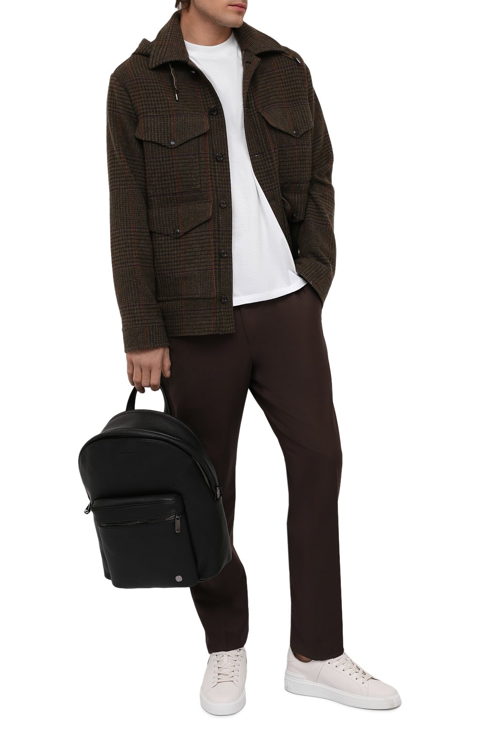 Кожаный рюкзак ZEGNA, арт. C1799W-LHDAI, фото 3