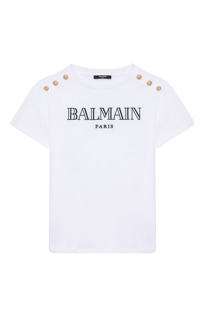 Хлопковая футболка BALMAIN, арт. BW8A21