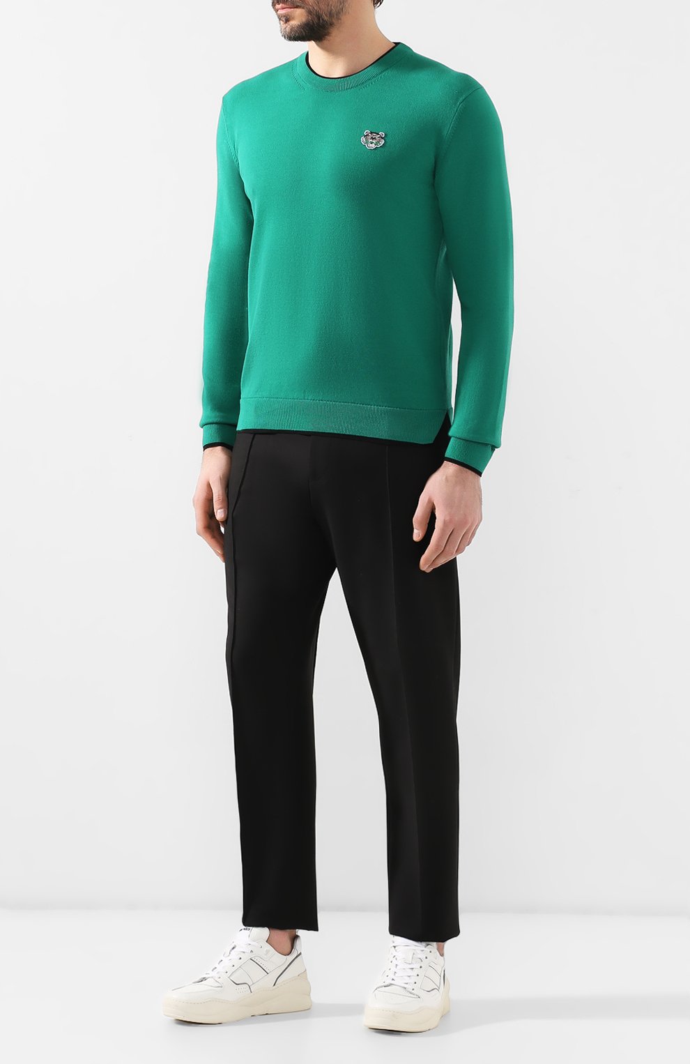 Хлопковый джемпер  KENZO, арт. 5PU2023AB, фото 2