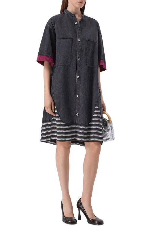 Джинсовое платье Undercover UP1F1402 Чёрный  UP1F1402 Фото 2