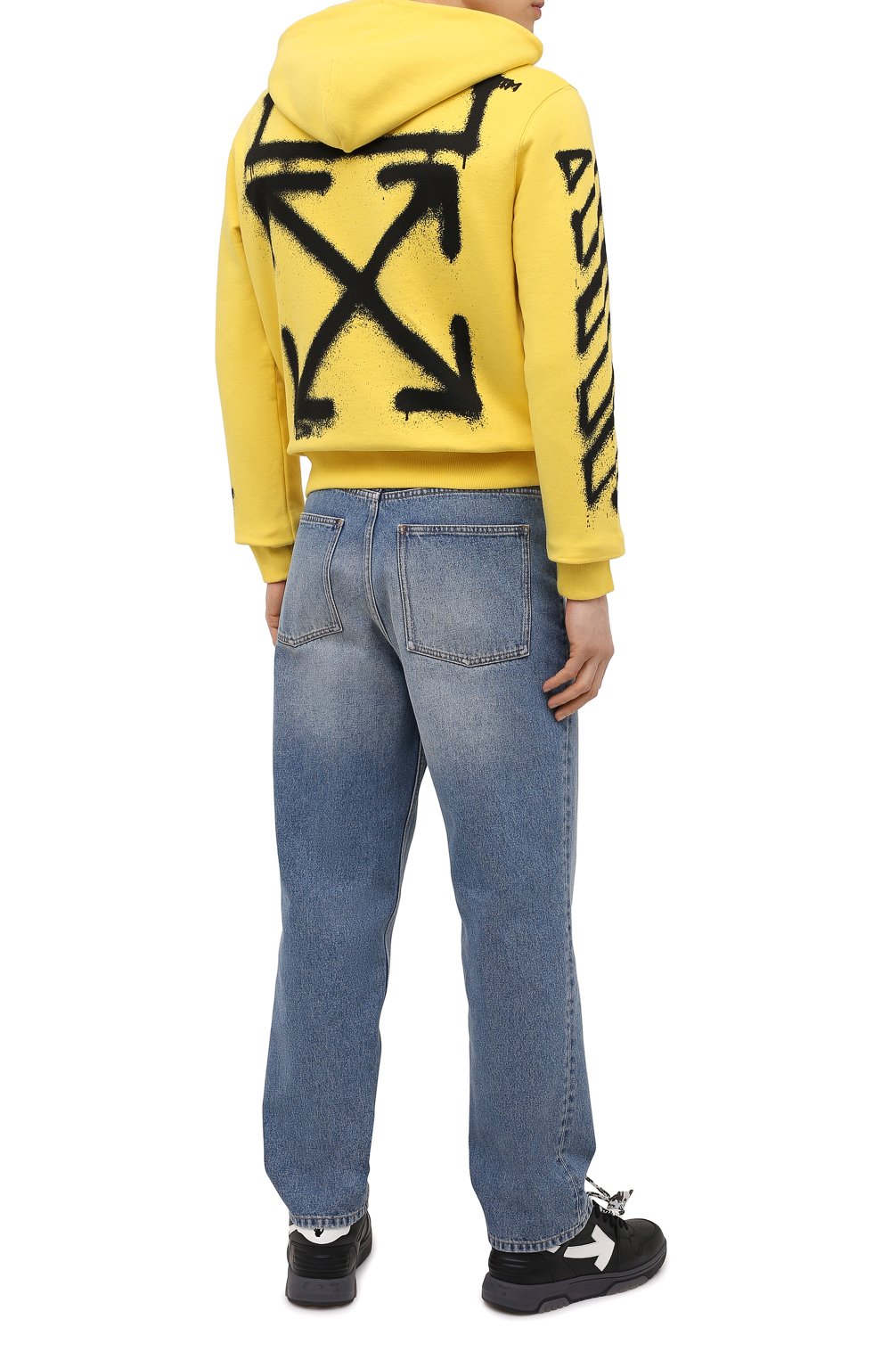 Хлопковое худи OFF-WHITE, арт. 0MBB034S21FLE004, фото 2