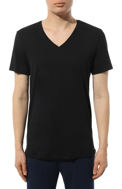 Хлопковая футболка HANRO, арт. 073089., фото 3