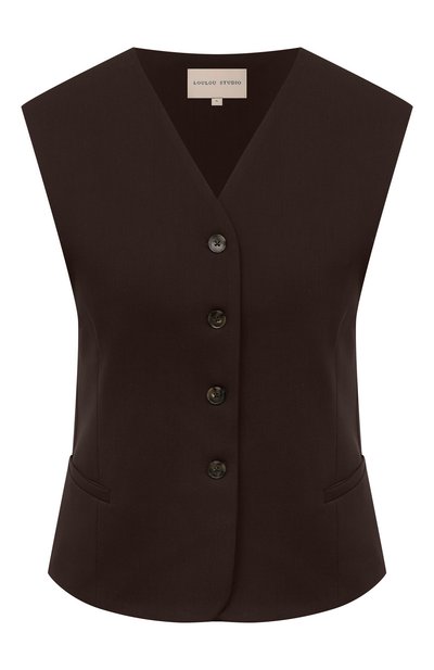 Женский шерстяной жилет LOULOU DE SAISON, арт. TE0RA