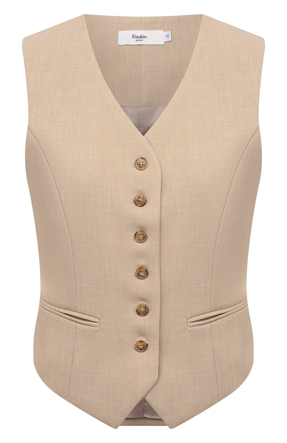Жилет THE FRANKIE SHOP, арт. VE TAV KR 09/WHEAT, фото 1