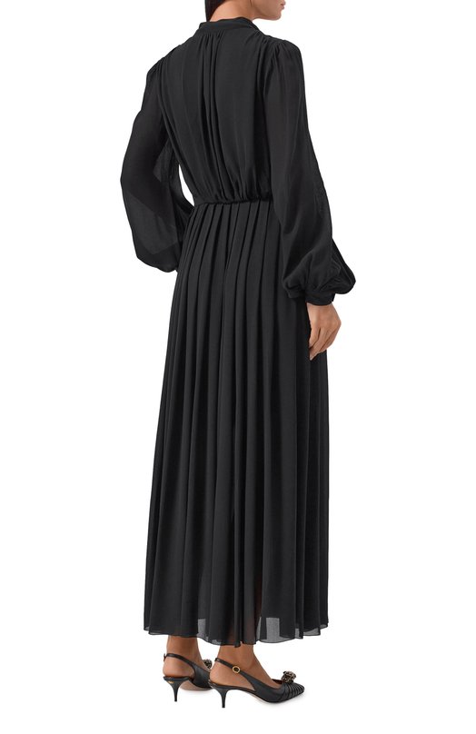 Платье из вискозы Giambattista Valli 25FWSVTE5C25/79SAB Чёрный  25FWSVTE5C25/79SAB Фото 3
