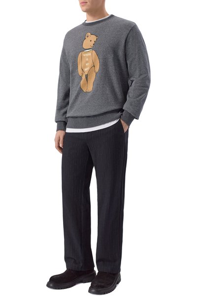 Хлопковый джемпер UNDERCOVER, арт. UC1F4891-2, фото 2