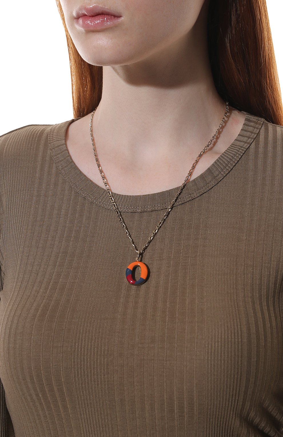 Кулон на цепочке CHLOÉ, арт. CHC22SF040BLQ, фото 2