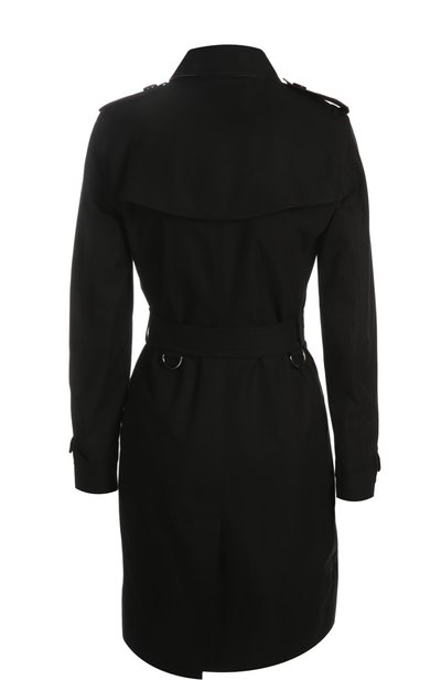 Хлопковый тренч kensington BURBERRY черного цвета по цене 225000 руб., арт. 3900456, фото 2 Хлопковый тренч kensington BURBERRY, арт. 3900456, фото 2