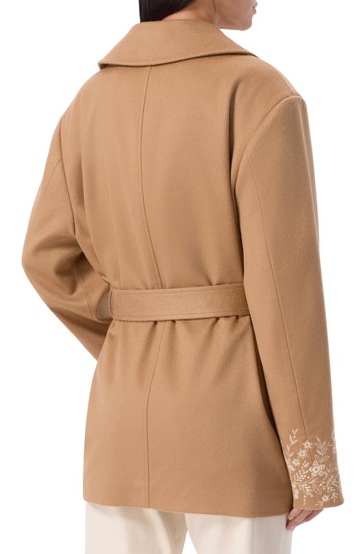 Кашемировое полупальто MVST M25.1PW.0003/6405 C0L0MB0 Бежевый  M25.1PW.0003/6405 C0L0MB0 Фото 4