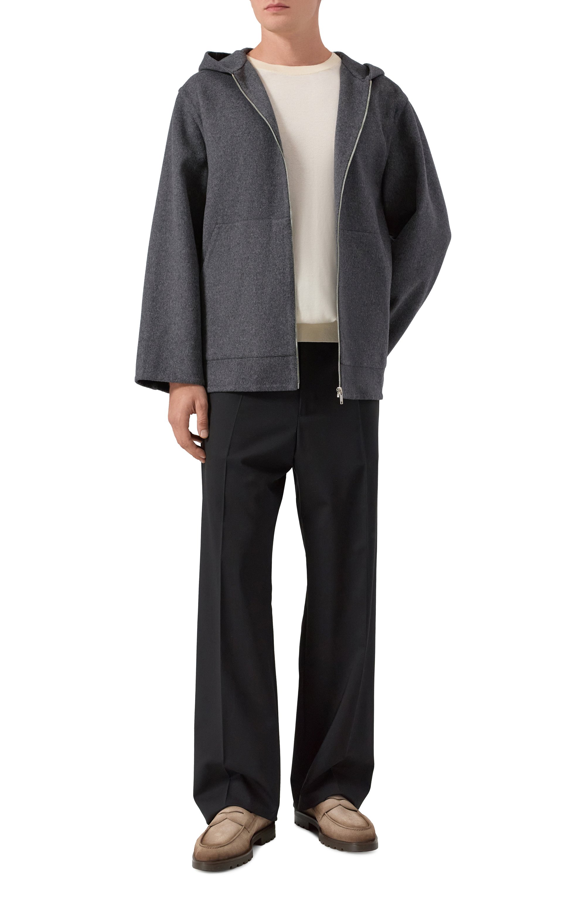 Замшевые пенни-лоферы detroit SANTONI, арт. MGDG18610DTRBGEX, фото 2