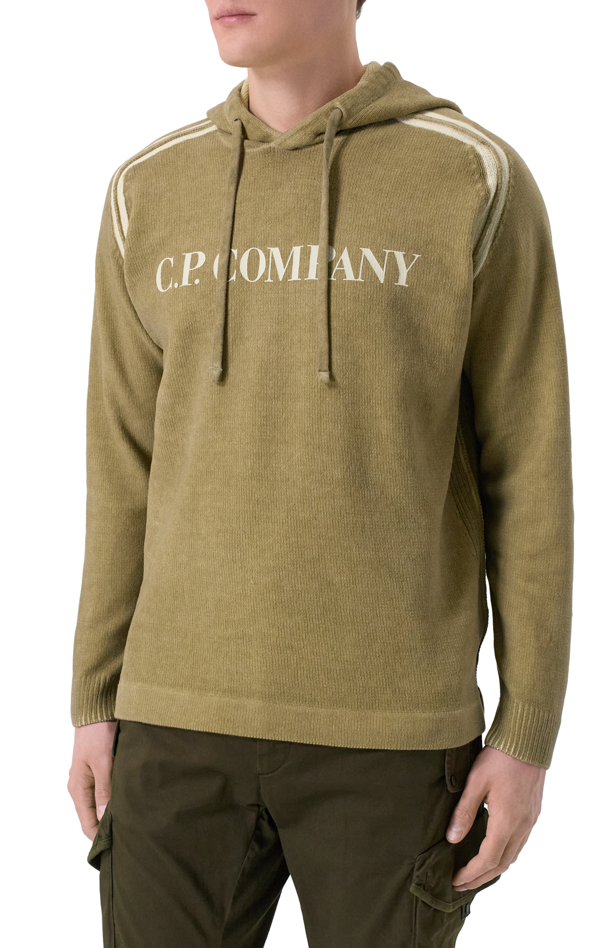 Хлопковое худи C.P. COMPANY, арт. 20CMKN205A/110647S, фото 3