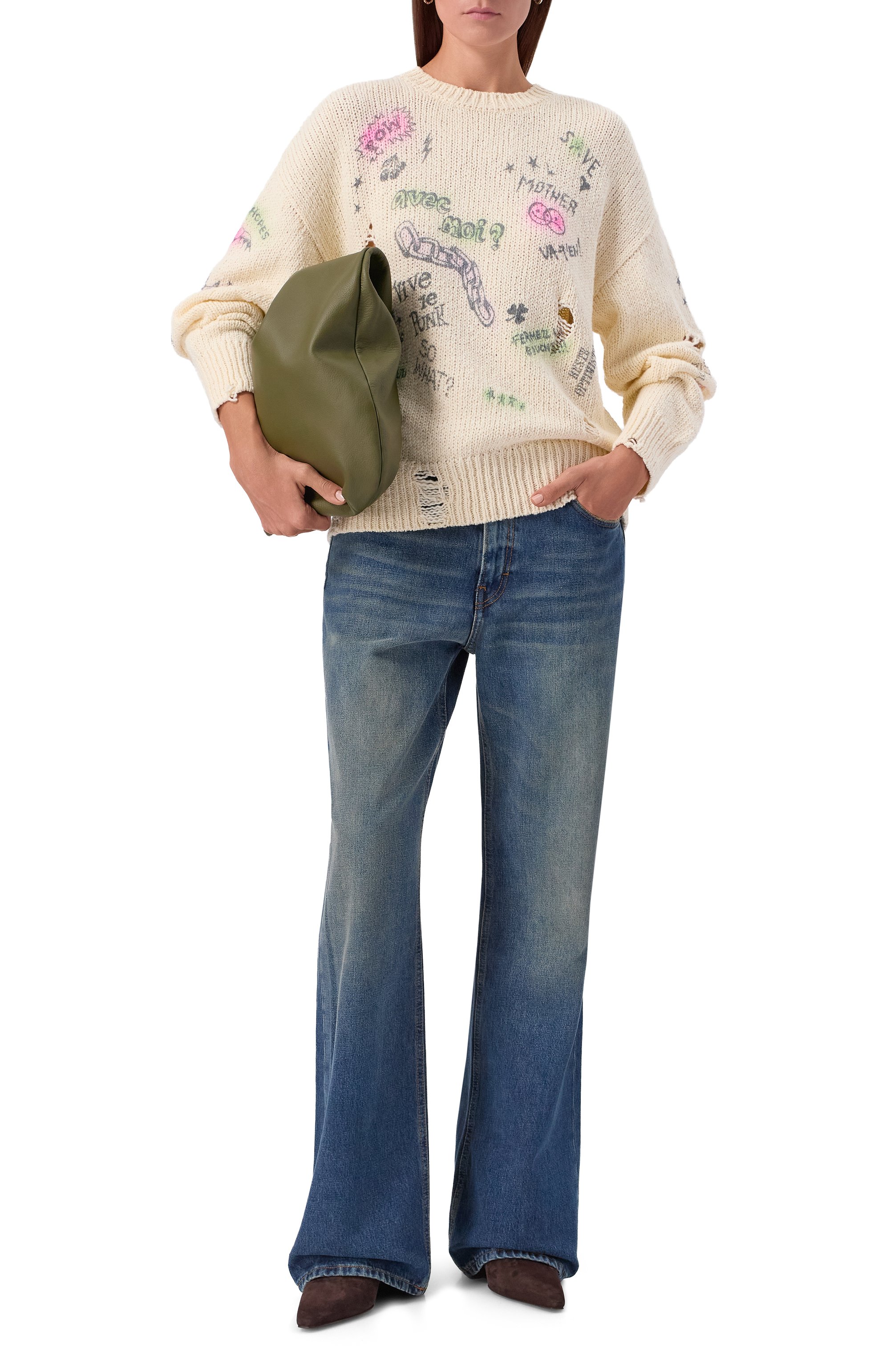 Хлопковый свитер MOTHER, арт. 8406-1815, фото 2