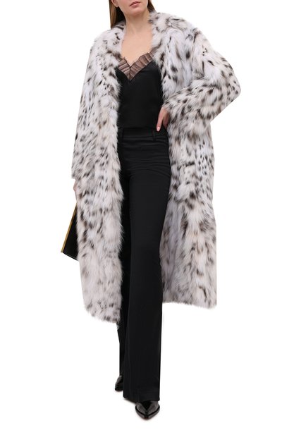 Шуба из меха рыси ZILLI, арт. WAW-GUI01-LYNX0/0001/LRUF, фото 2