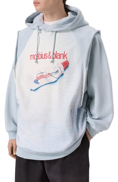 Хлопковое худи UNDERCOVER, арт. UC2E4803-1, фото 3