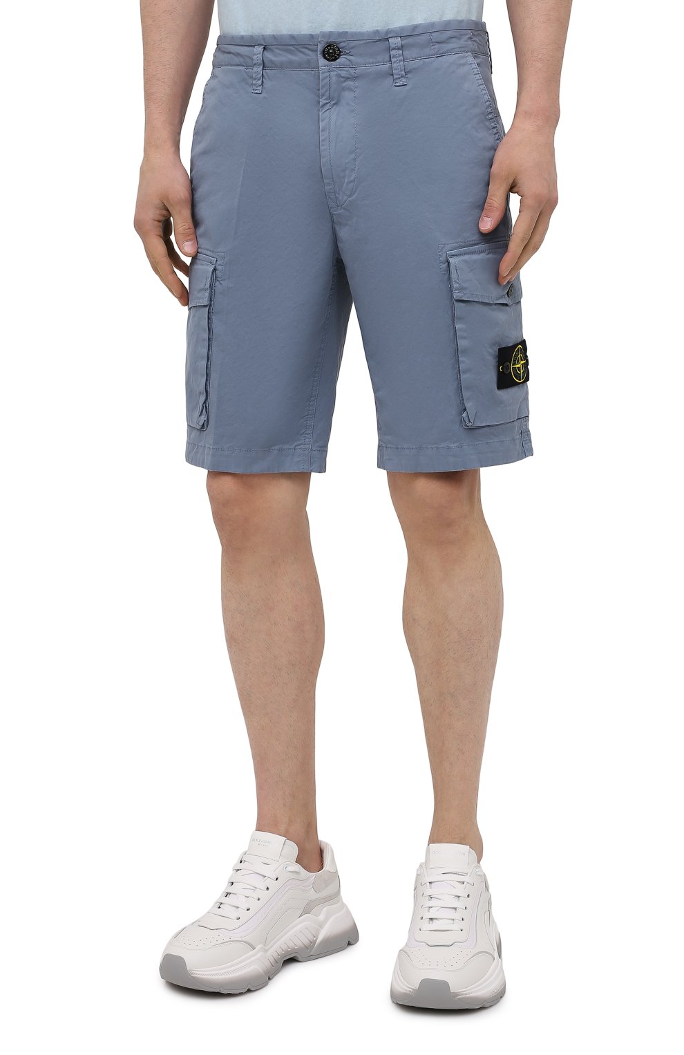 Хлопковые шорты STONE ISLAND, арт. 7415L0719, фото 3