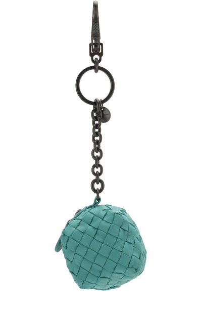 Кожаный брелок на молнии с плетением intrecciato BOTTEGA VENETA, арт. 474569/V001N, фото 1